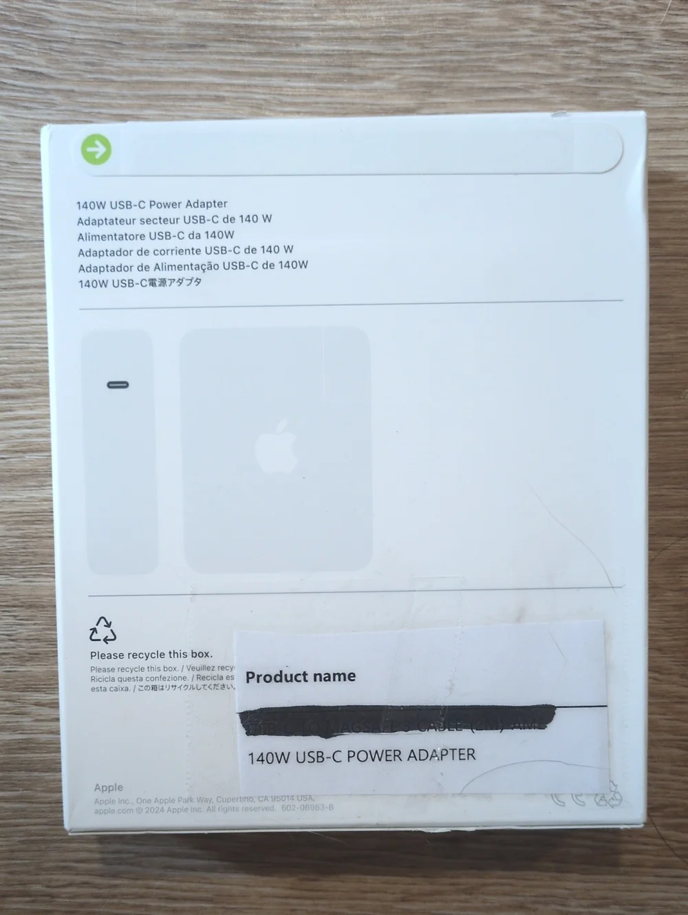 Apple 140W USB-C Power Adapter